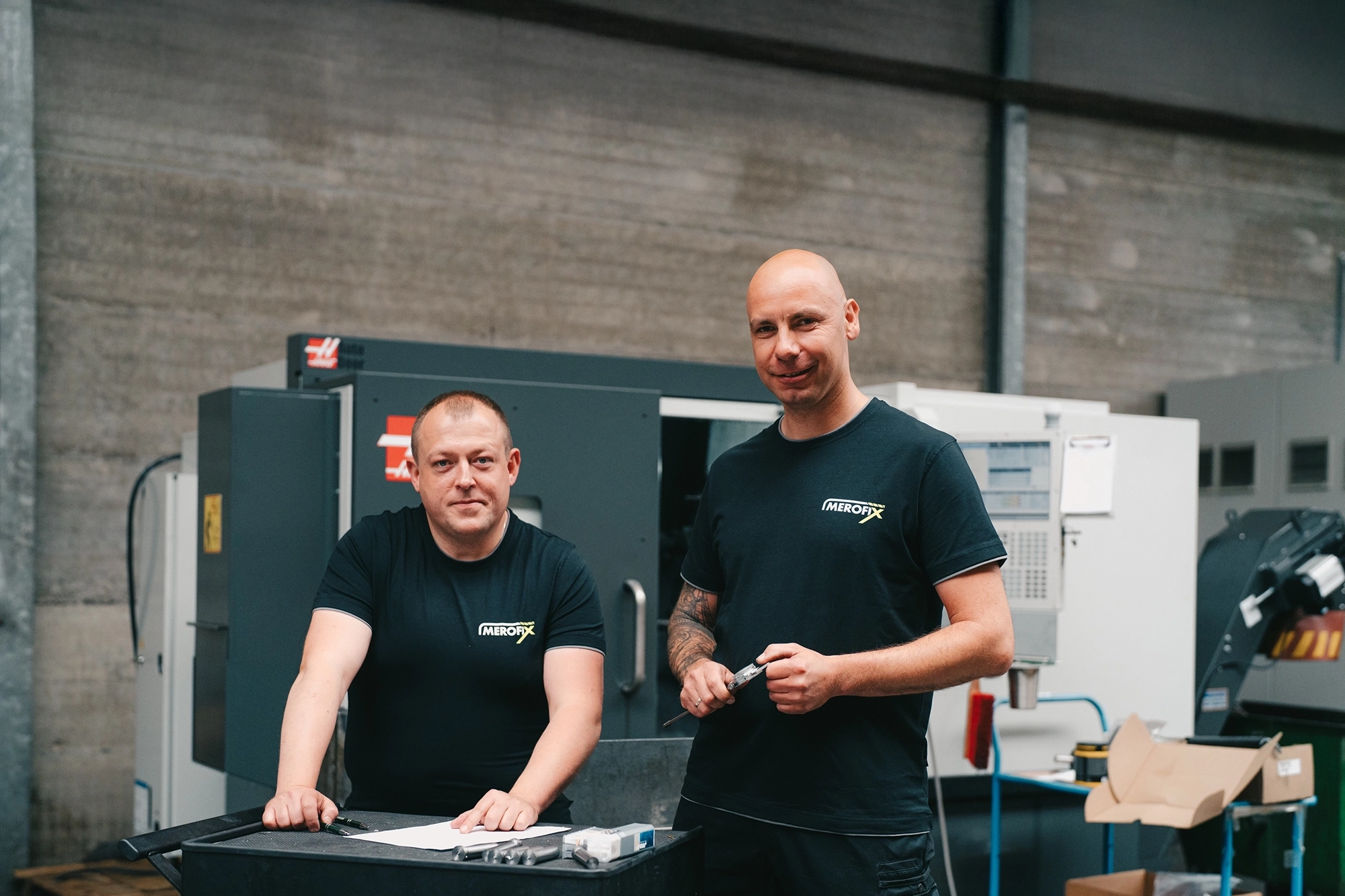 Parc de machines CNC