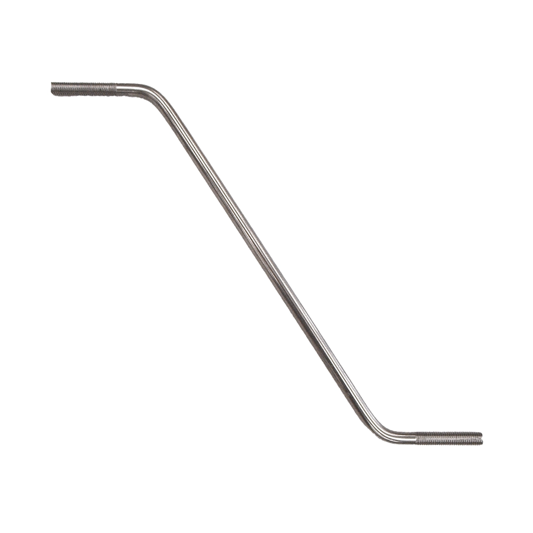 Geplooide trekstang op maat